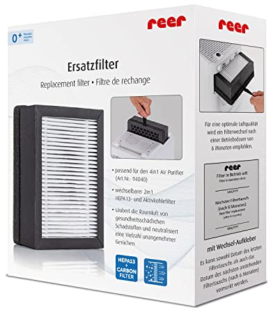 reer Ersatzfilter für den 4in1 Air Purifier | für Artikelnummer 94040