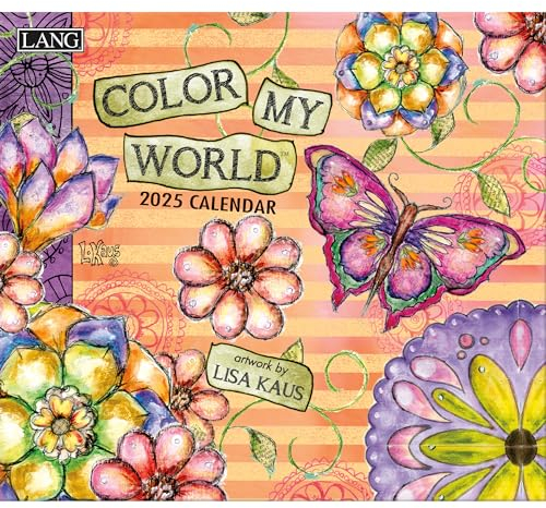LANG Color My World 2025 Wandkalender (25991001854)