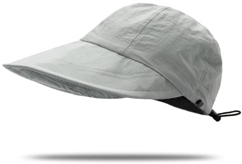 YAMEE Casquette de Baseball pour Femme à Séchage Rapide Imperméable,Casquette de Femme été Sport Outdoor Respirante légère,Chapeau de Baseball Pliable Lavable Réglable,Chapeau de Plage Soleil Anti UV