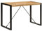 vidaXL Esstisch 120x55x76 cm Raues Mangoholz, Essenstisch, Küchentisch, Restauranttisch, Esszimmertisch, Speisetisch, Holztisch, rechteckiger Esstisch