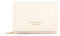 JIUFENG Damen RFID Blockieren kurzer Geldbörse Multi Purpose Reißverschluss gefaltete Geldbörsen Münzen Beutel Multi-Card-Positions Kartenorganisator (Beige)