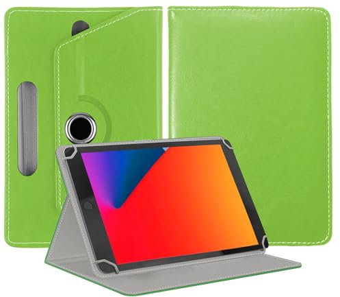 EKAM Universal Stand Folio Case Cover for All 8 - Tablets kid's case for TECLAST P80T/P80, Blackview 8 Inch Tablet Tab 5, HiGrace Kids Tablet 8 inch, HAOQIN Tab 8 Case Cover (Green)
