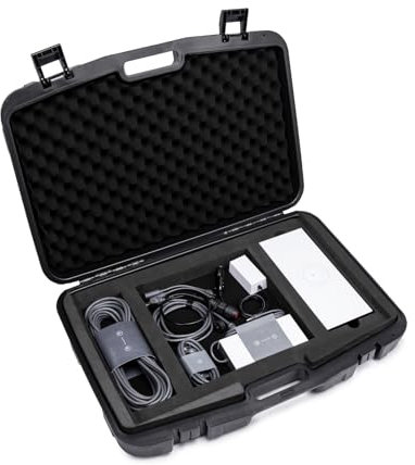 Steinwhale Storage Case for Starlink Standard/Gen 3, Protective Hard Case with Foam Padding for Starlink Gen 3, Router, Cables & Accessories – Portable, Durable