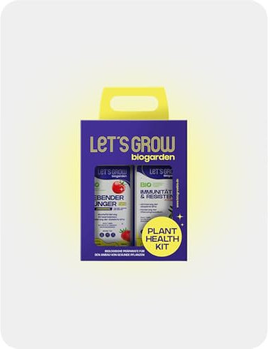 Plant Health Kit: Let’s Grow Bio - Lebender Dünger Organic-Balance®, Bodenverbesserer Ecostern®, Immunität&Resistenz Fitobact® und Bio-Haftmittel Liposam®, 4x500ml