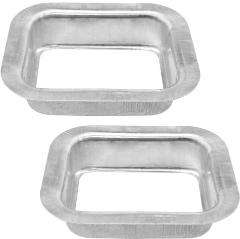 Yocimango 80 * 100mm Downspout Gutter Outlet Rain Gutter Downspout Adapter 2PCS (3.14 * 4inch)