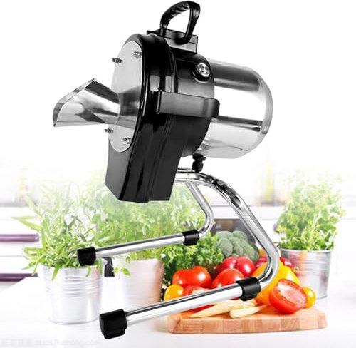 Commercial Machine,Commercial Vegetable Slicer,Scallion Cutter,Food Processor & Chopper Machine,for Pepper,Chopped Green Onions, Onion,Coriander,Leeks,Shredded Ginger,6000BPM,110LK