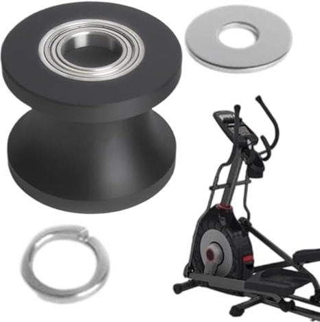 Die Rolle Für Den Ellipsentrainer - Geräuscharme Gleichmäßige Vormontierte Teile, Ersatzrad Zubehör Für Crosstrainer Und Heimtrainer, Langlebige Laufräder Für Fitnessgeräte Zuhause | Training Im