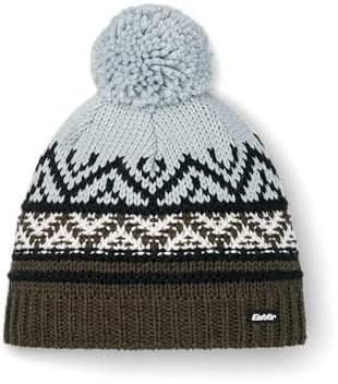 Eisbär Mütze Damen Kathrin - Wintermütze Strickmütze Bommelmütze | Limited Edition, Merino Wollmütze, warm, weich, kuschelig, Fleecefutter, schützt vor Kälte und Wind, Pudelmütze