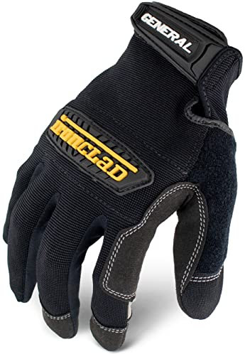 Ironclad GUG-04-L General Utility Gloves Black Size L