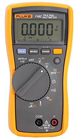 Fluke 116 Handheld Digital Multimeter, Fluke AC220, AC280 and AC283 Suregrip Alligator Clip Set – FREE LDMC33 Carry Case! KIT6Y from Testermans co uk. Testermans is a FLUKE approved distributor.