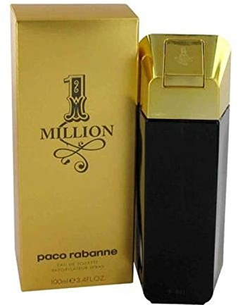 1 Million For Men by Paco Rabanne - 100ml EDT Spray
