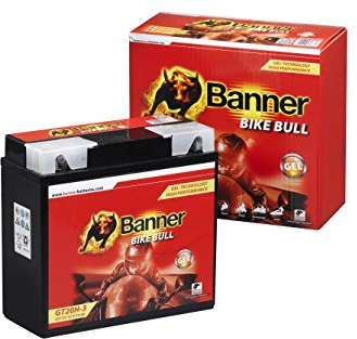 Banner 521 01 Gel Akku Moto Bike Bull Gel