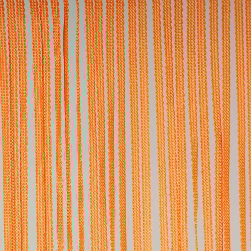 Liedeco Flächenvorhang Stoff String, Schiebevorhang orange