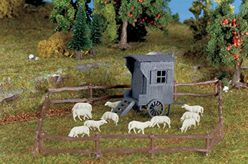 Vollmer 47717 Shepherds Carriage and Sheep Flock Kit