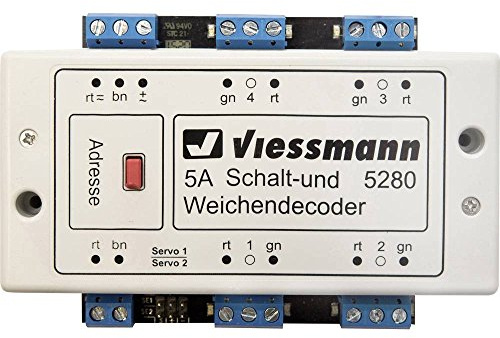 Viessmann Modelltechnik 5280 Schalt- und Weichendecoder Baustein