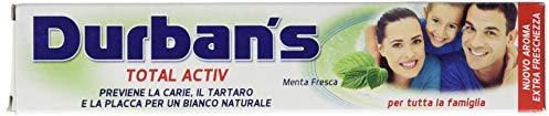 Durban 's – DENTIFRICIO, Fluro und Minze – 75 ml – [confezione Da 12]