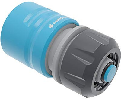 Cellfast Schnellkupplung - Durchsteckverbindung SAFETOUCH cellPRO™ von 2 Schlauchenden 1/2 - 5/8, einfache Montage, ABS-Kunststoff, 50-632.