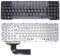 New Replacement Keyboard For HP 15-G0625A, PAVILION 15-N034SA Laptop Black Uk Keypad With Frame