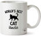 Hippowarehouse World's Best cat Uncle Printed Mug Cup Ceramic 10oz