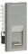 Knightsbridge NETCAT6GY RJ45 Outlet Module 25 mm x 50 mm in Grey