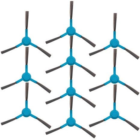 BSDY YQWRFEWYT Accesorios de Repuesto para aspiradora Robot Cecotec Conga Excellence 3090, Paquete de 10 Piezas de cepillos Laterales