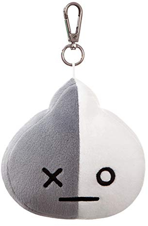 Aurora World Van BT21 Schlüsselclip, Grau/Weiß, 61339