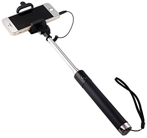 Pack Photo pour XIAOMI Redmi 9 Smartphone (Selfie Stick Metal + Objectif Pince 3 en 1) Android iOS Bouton