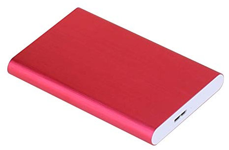 Hard disk esterno HDD da 2,5 pollici 1 Tb / 500 Gb / 250 Gb, USB 3.0 Portable Mobile Backup Data Storage, adatto per PC, desktop, laptop, MacBook, Xbox One, Ps4, Smart TV (500 GB, rosso)