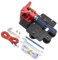 Befenybay Upgrade Direct Dual Gear Extruder Support Kit mit Schrittmotor Easy Print Flexibles Filament für Creality Ender 5 / Ender 5 Pro/Ender 5 Plus 3D-Drucker (Platte + Dual Gear + Motor)