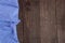 texpot 100% Baumwollstoff 160 cm blau-weiß 5 mm Karo Stoff Züchen Vichy Karo groß Meterware zum Nähen von Bekleidung Vorhängen Bettwäsche Dekorationen