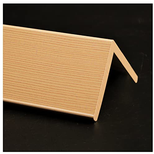 Profilé d'angle Protecteur D'angle Mural Bouclier D'angle, Composites Bois-plastique (finition Grain De Bois), Bande De Bordure Auto-adhésive, Angle De 90 Degrés ( Color : D , Size : 100cm/39inch )