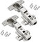 SOTECH 6 pièces Hettich Sensys 8645i TH 52 Charnière à butée centrale incl. vis M4 x 20 mm Semi-proportionnelle Angle d'ouverture 110° Amortisseur intégré Charnières