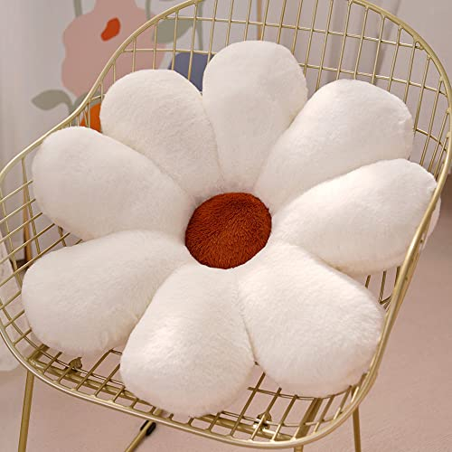 STAR FIRE Oreiller Floral Mignon en Peluche Coussin De Sol De Confort Décontracté Oreiller Décoratif De La Chambre