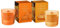 Dekohelden24 Geschenk für Frauen/Duftkerze/Kerze im Glas/Duftrichtung Pumpkin Spice - Semi Sweet und Semi Dry, L/B/H 8,5 x 8 x 8,5 cm, je 150g