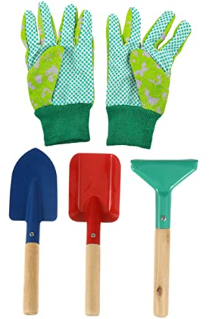 OATIPHO 5stücke Teiliges Mädchen-gartenwerkzeug Handschuhen Schaufel Und Rechen Für Jungen Und Mädchen Für Gartenarbeit Und Outdoor-aktivitäten Fördert Die Kreativität Und