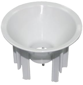 LUTH Premium Profi Parts Embudo de llenado de sal compatible con Bosch 00263112 para lavavajillas