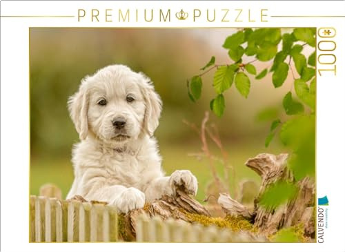 CALVENDO Puzzle EIN Motiv aus dem Kalender Golden Retriever... Herzenshunde | 1000 Teile Lege-Größe 64 x 48 cm Foto-Puzzle für glückliche Stunden