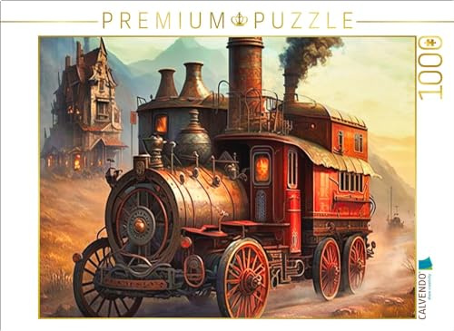 CALVENDO Puzzle Unter Dampf | 1000 Teile Lege-Größe 64 x 48 cm Foto-Puzzle für glückliche Stunden