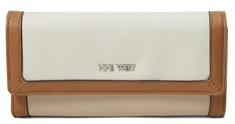 Nine West Zuri Slg Check Sec Geldbörse, Beige / mehrfarbig, Einheitsgröße, Zuri Slg Check Sec Geldbörse