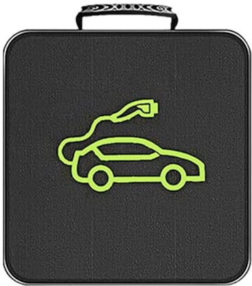 Eventerde EV Charging Cable Storage Bag, Jumper Cable Bag, Portable Charging Cable Organiser, EV Cable Bags, Made of Oxford Fabric, Versatile Carry Bag, Charging Case for