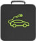 Eventerde EV Charging Cable Storage Bag, Jumper Cable Bag, Portable Charging Cable Organiser, EV Cable Bags, Made of Oxford Fabric, Versatile Carry Bag, Charging Case for