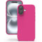 YATWIN Silicone Case for iPhone 16 Plus, Soft-Touch, Shockproof, DustProof, Antiskid Full Body Armour Phone Cover for Apple iPhone 16 Plus - Magenta