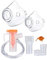 Compressor Nebulizer Accessories - Universal, Face Mask for Adults and Kids, Adjustable Nebulizer Cup, Mouthpiece & Air Tube for Electric Steam Inhaler Replacement Parts - Full Set of Kit, AITX WK-10