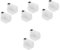 Angoily 4sets Water Heater Knob Gas Grill Hob Knobs Temperature Control Replacement 2pcs*4