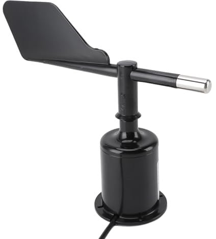 Windrichtungssensor, 360 -Grad -Wind Transmitter -Sensor Windsensor Tasse Hochgenauigkeitsrotation Typ Anemometer -Instrumentanemometer Sensor für Garten DC9 Bis 30 V