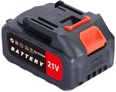 Napacoh Lithium Ion Rechargeable Battery, 12/21V 1500/3000mAh Cordless Power Tool Battery Packs, Electric Battery for Grass Strimmer Hedge Trimmer Chainsaw Car Washer (Battrey C)