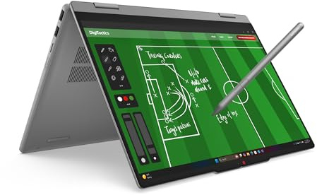 Lenovo IdeaPad 5 2-in-1 Gen 11 | 14 inch WUXGA Touch Laptop | Snapdragon X2 Plus X2P-42-100 | Copilot+ PC | 16 GB RAM | 512 GB SSD | Wi-Fi 7 | USB-C | Windows 11 Home | Backlit Keyboard | Luna Grey