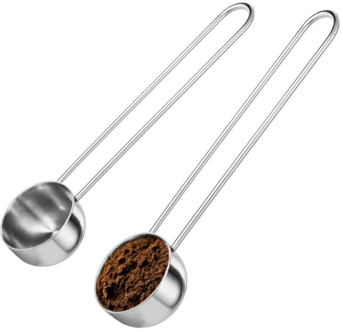 Robin Goods® 2 kaffemått i rostfritt stål 25 ml