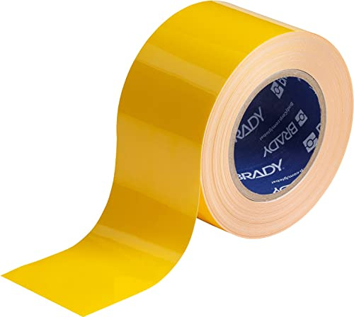 Brady Toughstripe Solid Color Ribbon, 76,20mm x 30,48m, Gelb