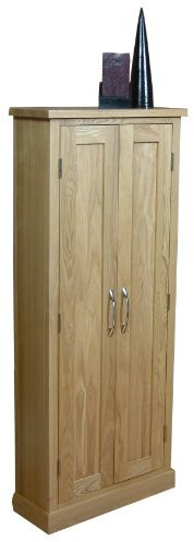 baumhaus Mobel Oak DVD Storage Cupboard
